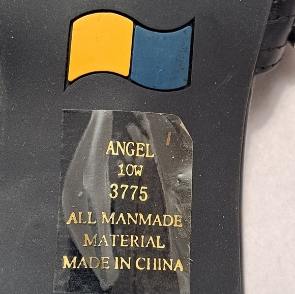 Cloudwalkers Angel Slip On Heels With Embellishments         Size 10W - Picture 9 of 9